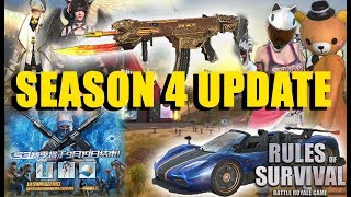 RULES OF SURVIVAL SEASON 4 UPDATE (SPOILERS)