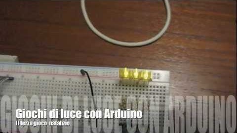 Giochi di Natale con Arduino - terzo gioco