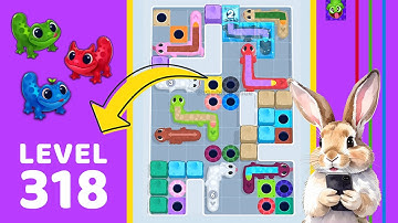 Gecko Out Level 318 Solution Walkthrough