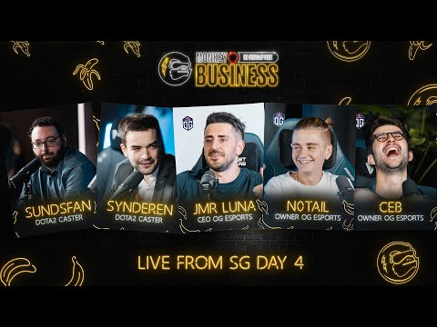 OG Monkey Business Show - Live from Singapore Day 4 with N0tail, Ceb, JMR, Sunsfan & Synderen