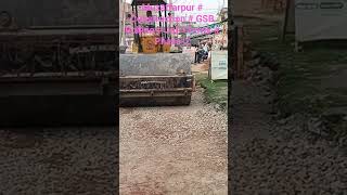 Muzaffarpur # Construction # Rigid pavement #Road Project #Jail Chowk #Gsb Rolling