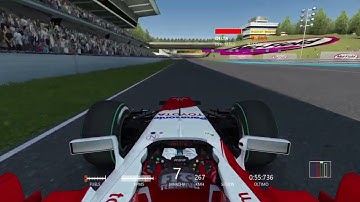 Assetto Corsa Formula RSS 2013 V8 at Mid-Field Raceway hotlap (J. Trulli livery)