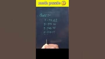 😱 math puzzle 🤔 || math quiz #shorts #puzzles #competitive #maths #quiz #puzzles @Raushanclass