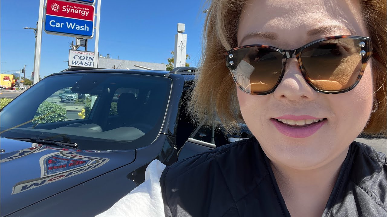 Exxon Mobil Car Wash VlogGoing Home After The Car Wash!!!🥰😍 YouTube