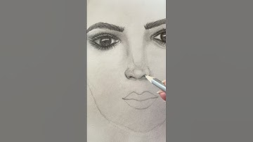 Sketching a Nose | Pencil Drawing Process |  #SketchingNose #PencilArtProcess #ArtspacePratima