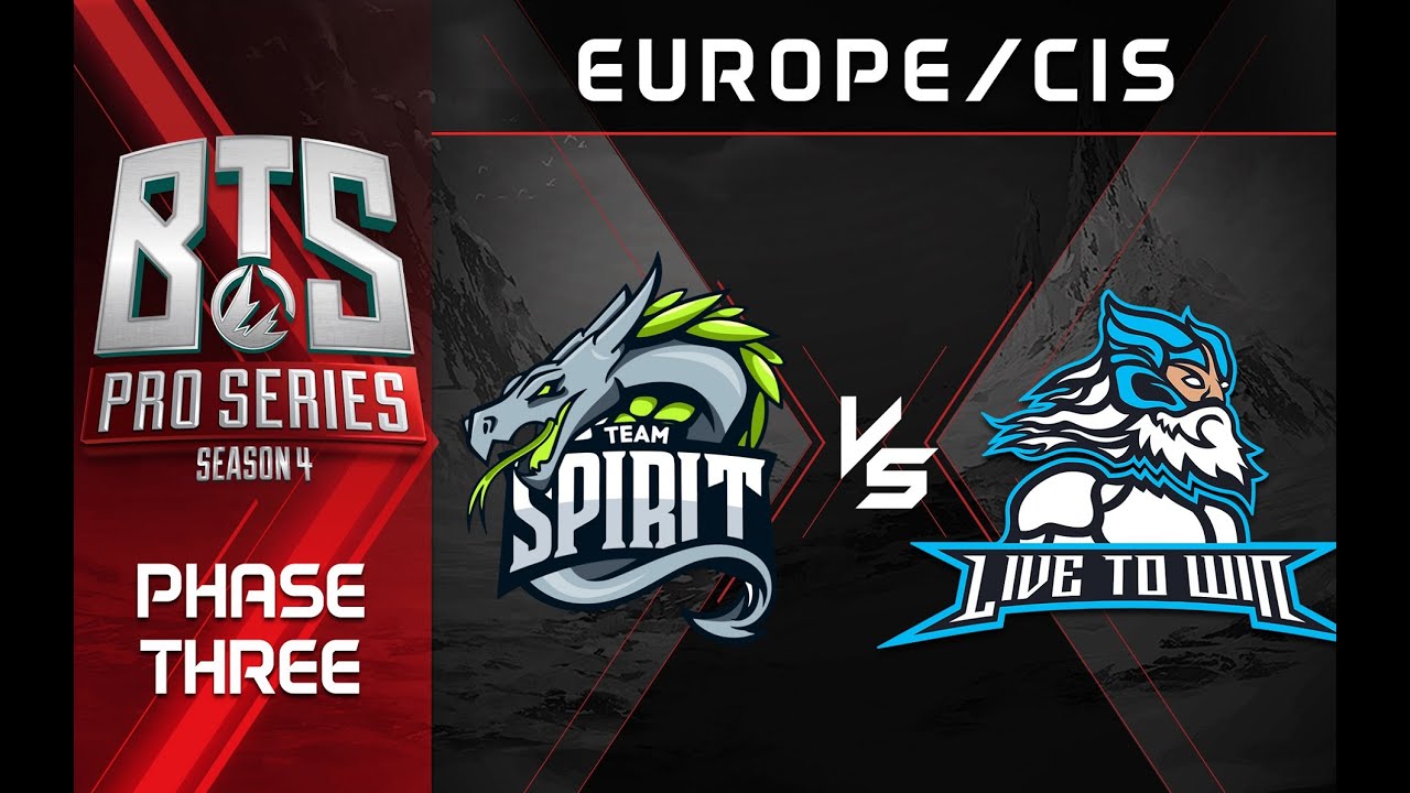 Team Spirit vs Live to Win Game 3 - BTS Pro Series 4 EU/CIS: Phase Three w/ T-Panda & TeaGuvnor