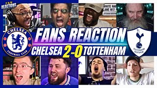 CHELSEA & SPURS FANS REACTION TO CHELSEA 2-0 TOTTENHAM | PREMIER LEAGUE