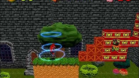 Crash Bandicoot: Back In Time Cages Of Animals 100% (level made by Kracken)