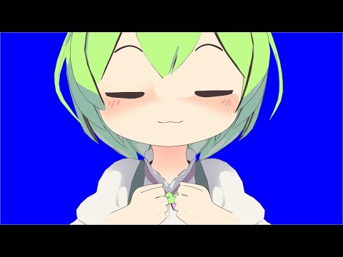 もじもじしながらお願い事をしてくるずんだもんBB【素材配布】