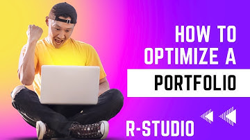 How to Optimize Portfolio in R