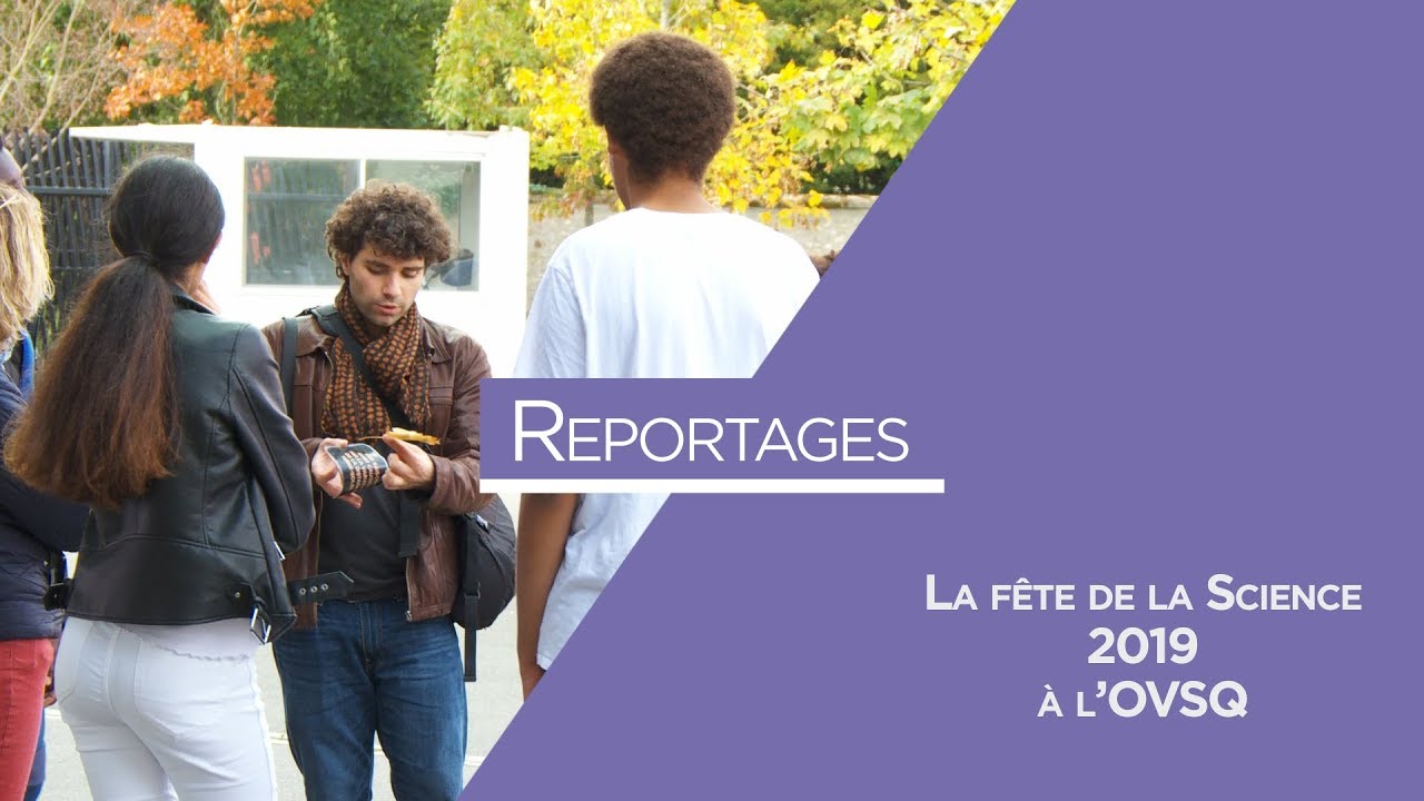 Fête de la Science 2019 à l'OVSQ