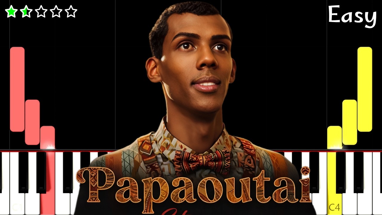 Papaoutai (Afro Soul) - Stromae | EASY Piano Tutorial