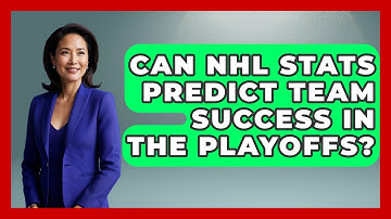 Can NHL Stats Predict Team Success in the Playoffs? | Puck Stats Central News