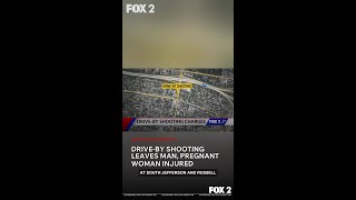 Drive-by shooting leaves man, pregnant woman injured