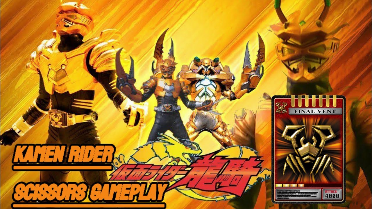 Kamen Rider Ryuki [PS1] - Scissors #kamenriderryuki #kamenrider #ps1 # ...