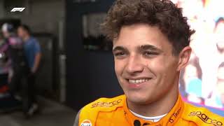 Lando Norris Post RACE interview at the São Paulo Grand Prix #f1 #landonorris