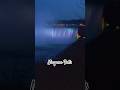 Neon Mist & Midnight Falls - #waterfall #youtubeshorts #niagarafalls #shorts