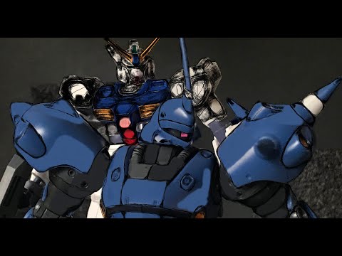 Kampfer's big day out - Mobile suit Gundam Stopmotion