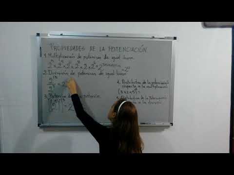 geometria analitica formulas PROPIEDADES DE LA POTENCIACIÓN EXPLICADAS POR LA HIJA (329)