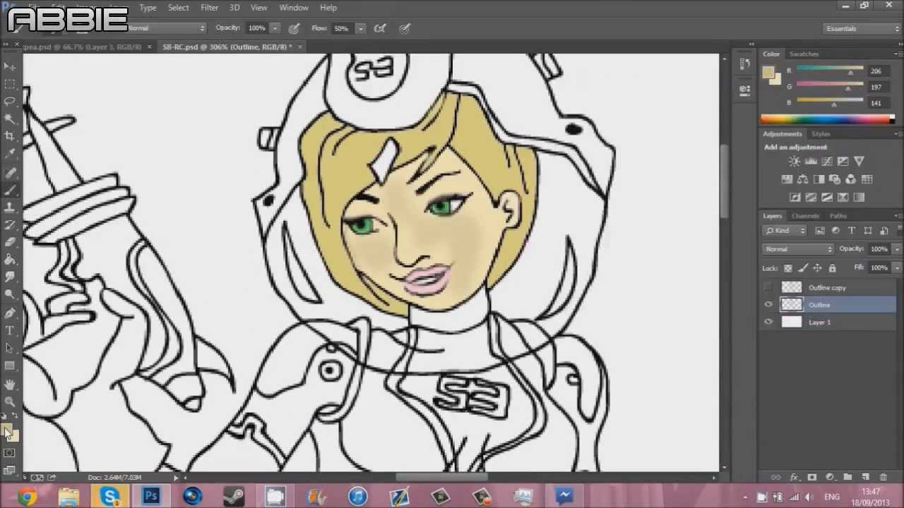 Speedart #34 SpaceBound Pt.2 Ft.Abexi