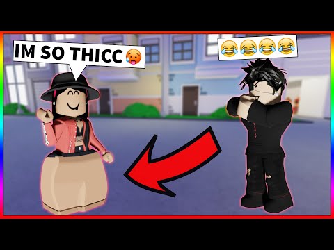 Becoming "THICK" In Roblox (Trolling as a "thick" Girl") - Becoming "THICK" In Roblox (Trolling as a "thick" Girl")