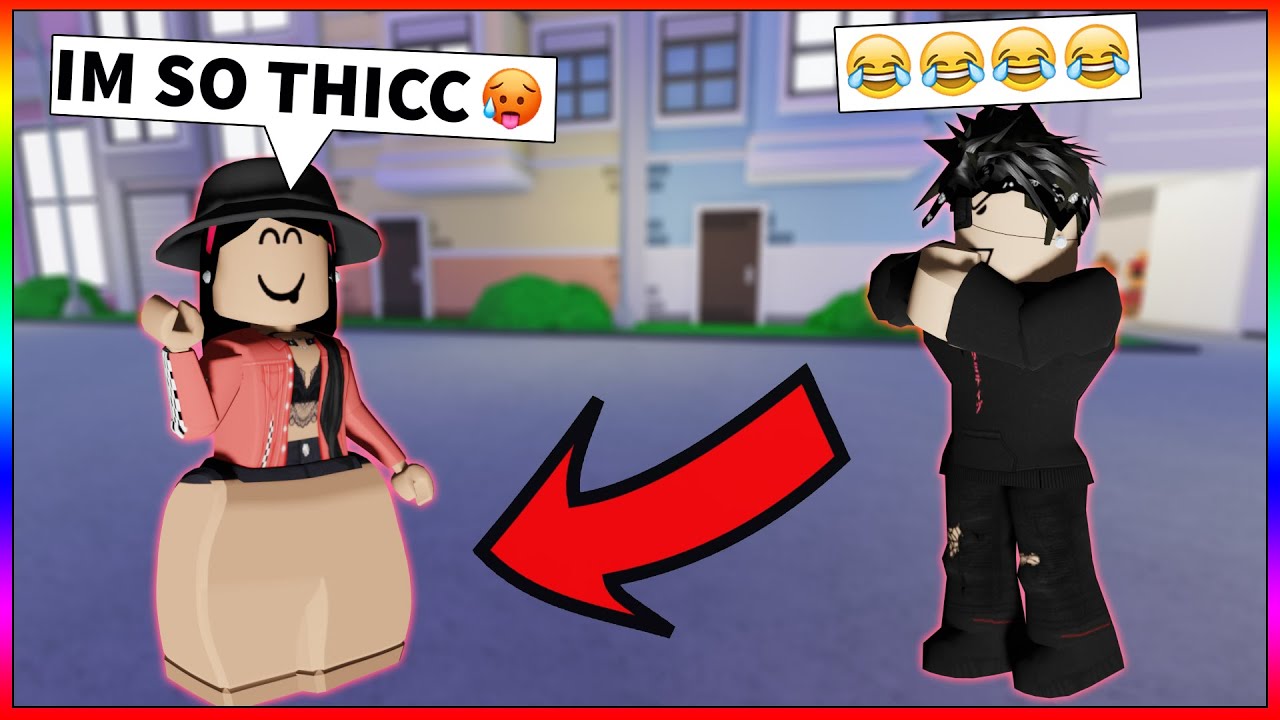 Becoming Thick In Roblox Trolling As A Thick Girl Youtube - thicc roblox girl