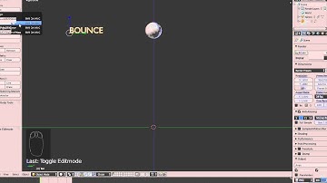 Blender Demonstration: Bouncing Object with Squash and Stretch
