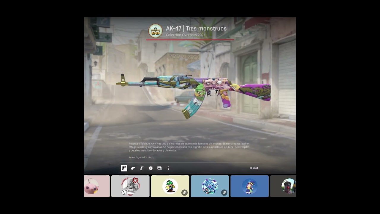 MUCHO PROFIT en el CONTRATO AK-47 OVERPASS 2024 CS2 