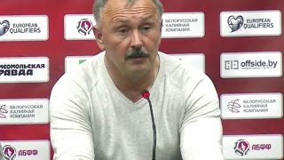 В Доме футбола прошла пресс-конференция Игоря Криушенко