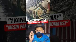 Mesin Pancing Cumi Otomatis Satu Kapal Cuan Banyak #shorts