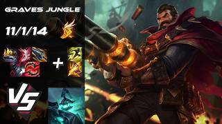 JUNGLE Graves vs Hecarim - NA Challenger Patch 26.16