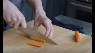 How to peel and julienne a carrot