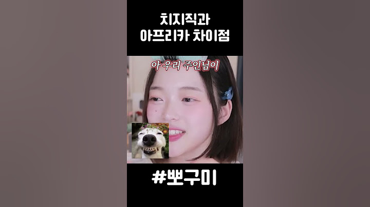 치지직과 아프리카 차이점