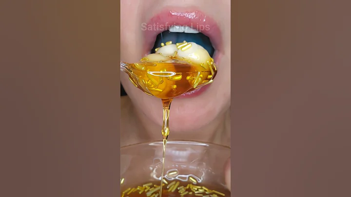 ASMR Satisfying Eating! Do You Like Honey 🍯 #asmr #honey #satisfying