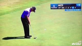 Larry Mize's Putting Stroke - "Warm Butter Flowing Downhill" (Feb 2017)