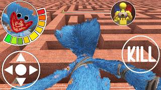 I BECAME HUGGY WUGGY IN THE MAZE!? | GARRY'S MOD | POPPY PLAYTIME CHAPTER 5 screenshot 5