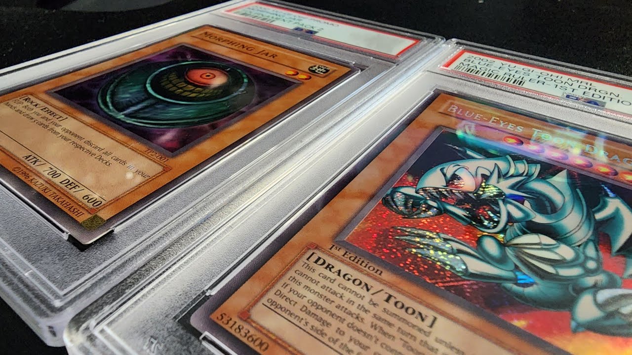 Insane PSA 10 Vintage YuGiOh! Grading Return YouTube