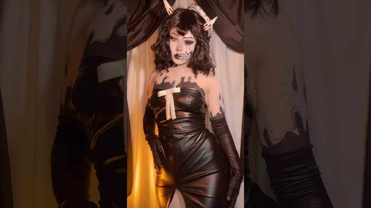last Alice Angel video ?! #cosplay #makeup #halloween #videogames #bendyandtheinkmachine