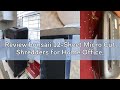 Review bonsaii 12-Sheet Micro Cut Shredders for Home Office, 60 Minute P-4 Security Level Paper Shre