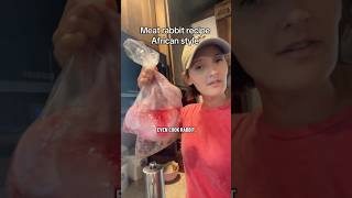 Meat Rabbit African Style