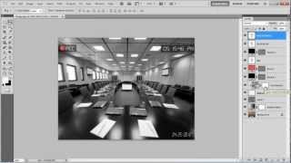 How to create a security camera effect in Photoshop screenshot 4