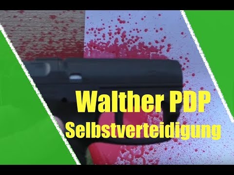 Selbstverteidigung: Test mit der Walther PDP...