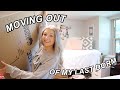 college move out vlog + tour of penn state east halls!