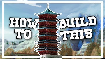 How to build the Ultimate Japanese Pagoda | Minecraft 1.20 Tutorial [FREE DOWNLOAD]