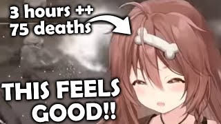 Korone Finally Understand The Thrill Of Souls Game