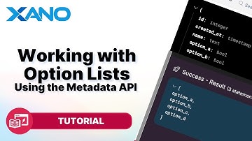 Working with Option Lists
