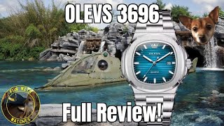 OLEVS 3696 Quartz Integrated Bracelet Watch Review!