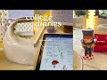 uni vlog 📁🤍 | productive studying, note-taking, and unboxing my new bag! | ft. BetterHelp🍃