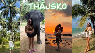 🇹🇭Thajsko VLOG 🌴- nejlepší dovolená, sloni, plavba na bambusu, Muay Thai...