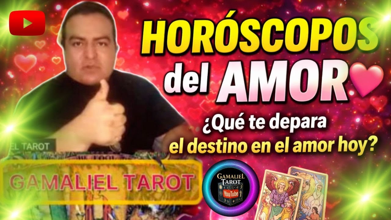 HORÓSCOPOS del AMOR 💖 ¿Qué te depara el destino en el amor hoy? 🔮 - YouTube